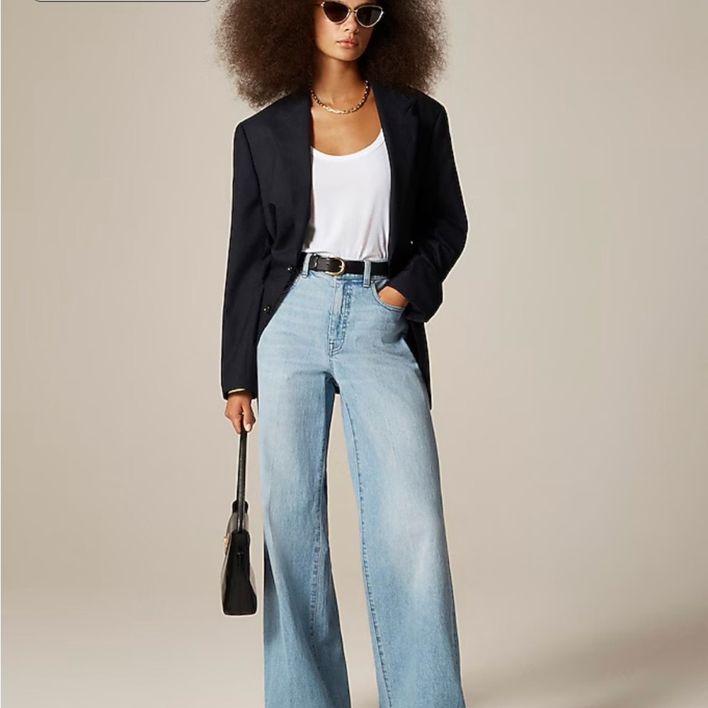 J. Crew Light Blue Flare Jeans